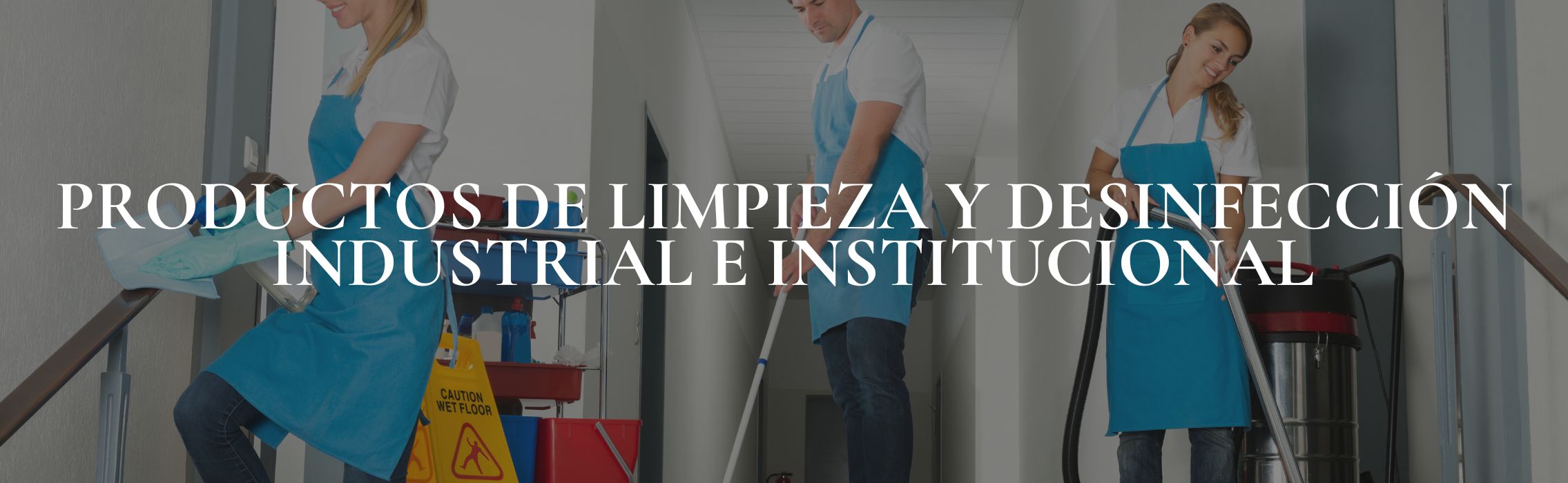 PRODUCTOS DE LIMPIEZA Y DESINFECCIÓN INDUSTRIAL E INSTITUCIONAL